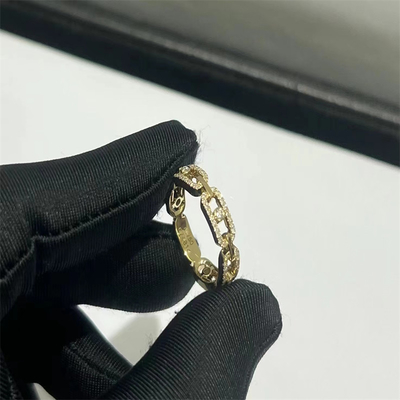 Luxury Wedding 18k Gold Diamond Ring VVS Diamond Messika Diamond Ring
