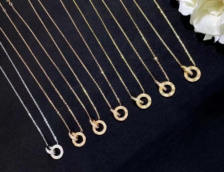 18k Rose Gold Custom HK Setting Jewelry Women'S Fashionable Style