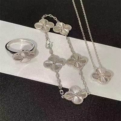 Marca de lujo Real 18k de oro Joyería Custom Brand y Arpels Joyería