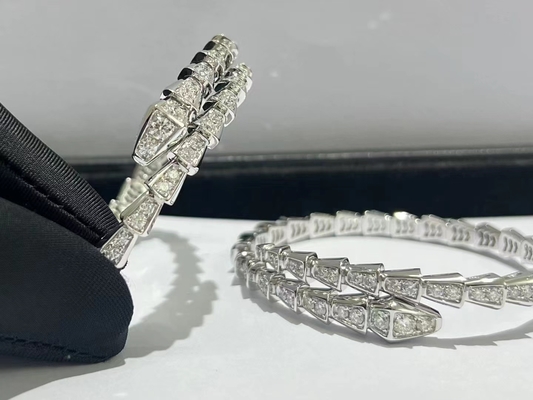 Joyería de alta gama 18k Oro sólido Diamante real Joyería de lujo HK Setting
