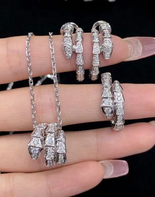 Joyería de marca de lujo de alto rendimiento diamante piedra preciosa oval con acabado pulido