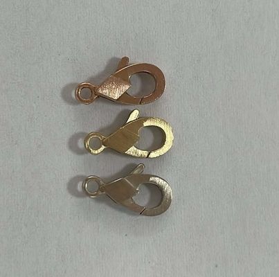 Joyería de montaje redonda de aleación hipoalergénica en amarillo blanco y oro rosa 750