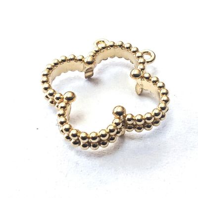 Custom Brand 18k Oro Vintage Malaquita colgante montaje de joyas